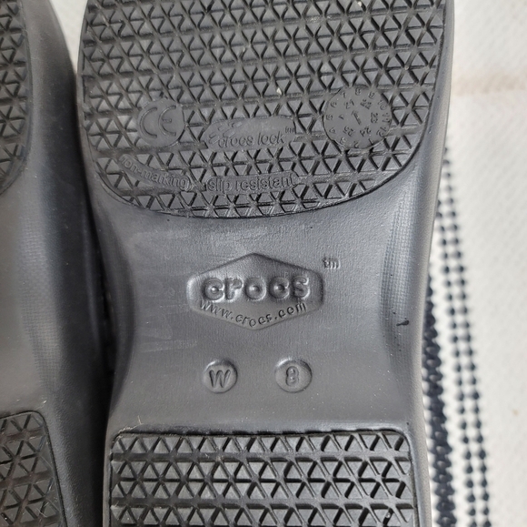 Crocs Neria Pro Light Casual Clogs Blue  Floral Print, sz 8 - Picture 12 of 12